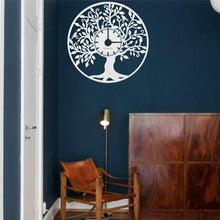 Görseli Galeri görüntüleyiciye yükleyin, Aile Ağacı Metal Duvar Saati