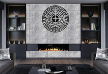 Görseli Galeri görüntüleyiciye yükleyin, Greekdizayn Metal Duvar Saati