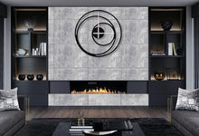 Görseli Galeri görüntüleyiciye yükleyin, Dairesel Metal Duvar Saati