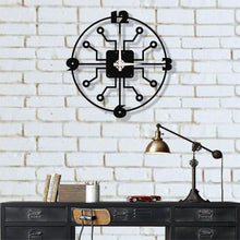 Görseli Galeri görüntüleyiciye yükleyin, Ahtopot Metal Duvar Saati