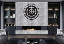 Görseli Galeri görüntüleyiciye yükleyin, Roma Rakamlı Metal Duvar Saati 2