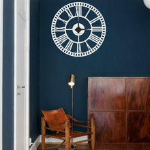 Görseli Galeri görüntüleyiciye yükleyin, Roma Rakamlı Metal Duvar Saati 3