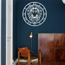 Görseli Galeri görüntüleyiciye yükleyin, Aslan Metal Duvar Saati