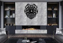 Görseli Galeri görüntüleyiciye yükleyin, Harley Metal Duvar Saati