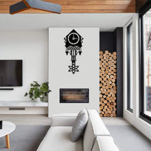 Görseli Galeri görüntüleyiciye yükleyin, Guguklu Metal Duvar Saati