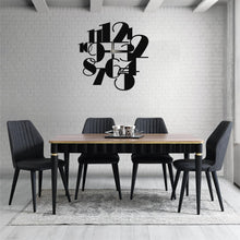 Görseli Galeri görüntüleyiciye yükleyin, Rakamlı Metal Duvar Saati