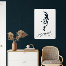 Görseli Galeri görüntüleyiciye yükleyin, Mustafa Kemal Atatürk 002 Metal Duvar Dekoru