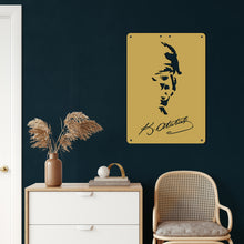 Görseli Galeri görüntüleyiciye yükleyin, Mustafa Kemal Atatürk 002 Metal Duvar Dekoru