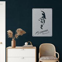 Görseli Galeri görüntüleyiciye yükleyin, Mustafa Kemal Atatürk 002 Metal Duvar Dekoru