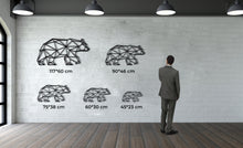 Görseli Galeri görüntüleyiciye yükleyin, Ayı Metal Duvar Dekoru