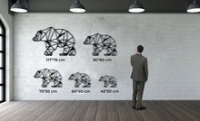 Görseli Galeri görüntüleyiciye yükleyin, Ayı Metal Duvar Dekoru