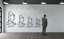 Görseli Galeri görüntüleyiciye yükleyin, Güzel Kadın Metal Duvar Dekoru