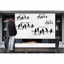 Görseli Galeri görüntüleyiciye yükleyin, Kuşlar Metal Duvar Dekoru