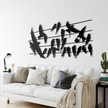 Görseli Galeri görüntüleyiciye yükleyin, Kuşlar Metal Duvar Dekoru