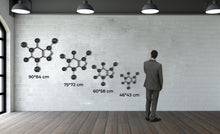 Görseli Galeri görüntüleyiciye yükleyin, Kafein Formülü Metal Duvar Dekoru
