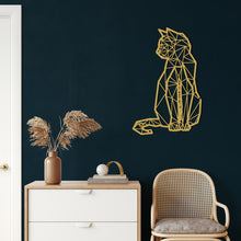 Görseli Galeri görüntüleyiciye yükleyin, Kedi Metal Duvar Dekoru