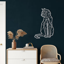 Görseli Galeri görüntüleyiciye yükleyin, Kedi Metal Duvar Dekoru