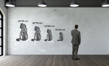 Görseli Galeri görüntüleyiciye yükleyin, Kedi Metal Duvar Dekoru