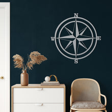 Görseli Galeri görüntüleyiciye yükleyin, Pusula Metal Duvar Dekoru