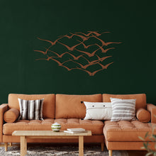 Görseli Galeri görüntüleyiciye yükleyin, Turnalar Metal Duvar Dekoru