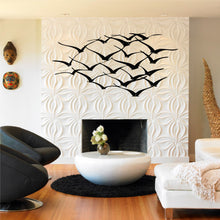 Görseli Galeri görüntüleyiciye yükleyin, Turnalar Metal Duvar Dekoru