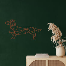 Görseli Galeri görüntüleyiciye yükleyin, Dachshund Köpek Metal Duvar Dekoru