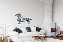 Görseli Galeri görüntüleyiciye yükleyin, Dachshund Köpek Metal Duvar Dekoru