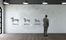 Görseli Galeri görüntüleyiciye yükleyin, Dachshund Köpek Metal Duvar Dekoru