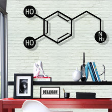 Görseli Galeri görüntüleyiciye yükleyin, Dopamin Metal Duvar Dekoru
