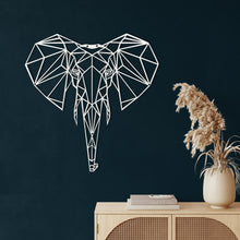 Görseli Galeri görüntüleyiciye yükleyin, Fil Kafası Metal Duvar Dekoru