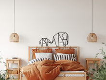 Görseli Galeri görüntüleyiciye yükleyin, Filler Metal Duvar Dekoru