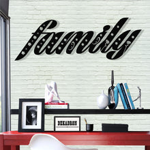 Görseli Galeri görüntüleyiciye yükleyin, Aile Metal Duvar Dekoru