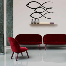 Görseli Galeri görüntüleyiciye yükleyin, Balık Metal Duvar Dekoru