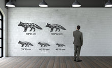 Görseli Galeri görüntüleyiciye yükleyin, Tilki Metal Duvar Dekoru