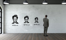 Görseli Galeri görüntüleyiciye yükleyin, Frida Kahlo Metal Duvar Dekoru
