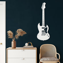 Görseli Galeri görüntüleyiciye yükleyin, Gitar Metal Duvar Dekoru