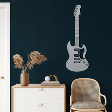 Görseli Galeri görüntüleyiciye yükleyin, Gitar Metal Duvar Dekoru