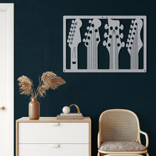 Görseli Galeri görüntüleyiciye yükleyin, Gitarlar Metal Duvar Dekoru