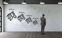 Görseli Galeri görüntüleyiciye yükleyin, Atlar Metal Duvar Dekoru