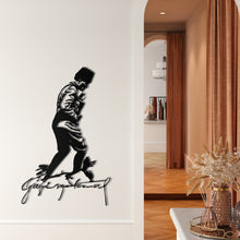 Görseli Galeri görüntüleyiciye yükleyin, Atatürk Kocatepe İmza Metal Duvar Dekoru