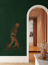 Görseli Galeri görüntüleyiciye yükleyin, Atatürk Kocatepe İmza Metal Duvar Dekoru