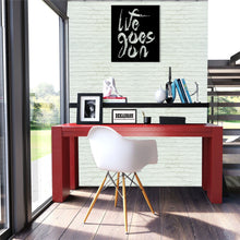 Görseli Galeri görüntüleyiciye yükleyin, Life Goes On Metal Duvar Dekoru