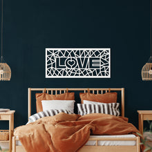 Görseli Galeri görüntüleyiciye yükleyin, Love Metal Duvar Dekoru