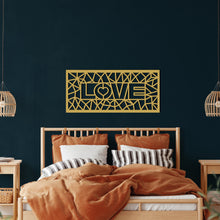 Görseli Galeri görüntüleyiciye yükleyin, Love Metal Duvar Dekoru