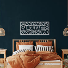 Görseli Galeri görüntüleyiciye yükleyin, Love Metal Duvar Dekoru