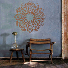 Görseli Galeri görüntüleyiciye yükleyin, Mandala Metal Duvar Dekoru