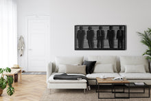 Görseli Galeri görüntüleyiciye yükleyin, Modacı Adamlar Metal Duvar Dekoru