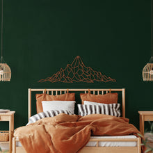 Görseli Galeri görüntüleyiciye yükleyin, Dağ Metal Duvar Dekoru