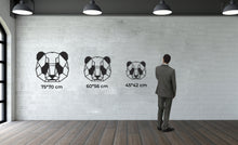 Görseli Galeri görüntüleyiciye yükleyin, Panda Metal Duvar Dekoru