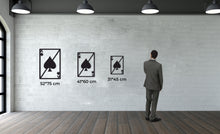 Görseli Galeri görüntüleyiciye yükleyin, Maça As Metal Duvar Dekoru